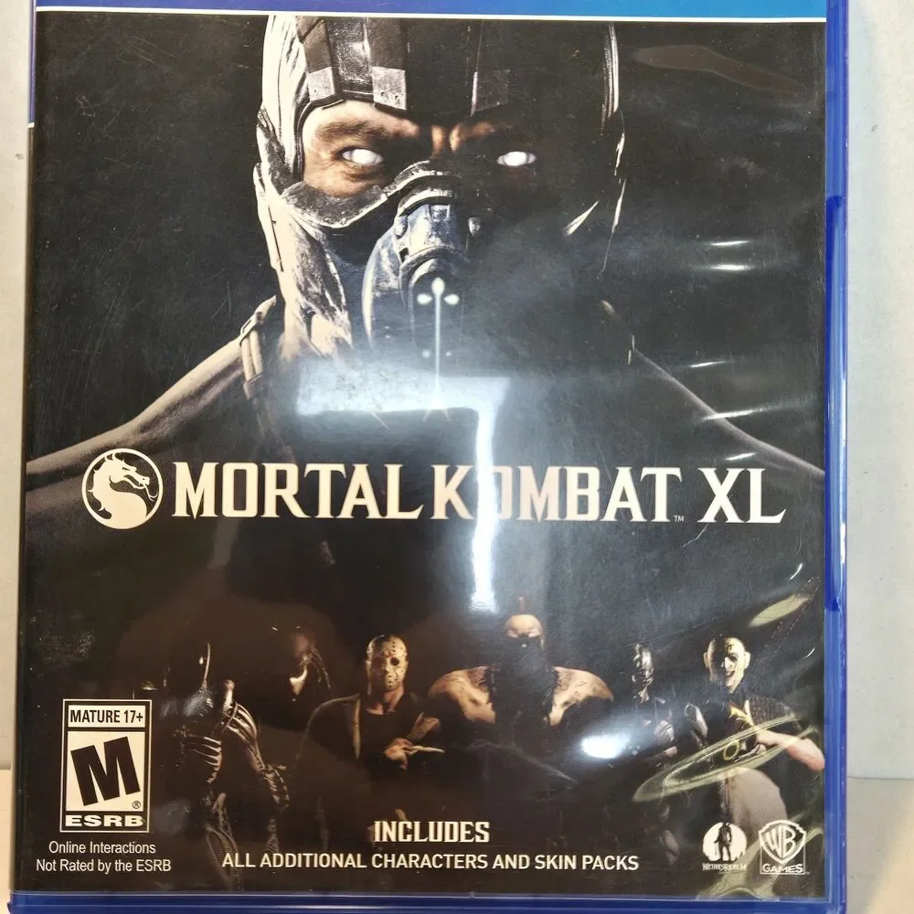 Mortal Kombat XL Sony PlayStation 4 PS4, 2016 WB - Complete w/ Manual CIB Tested